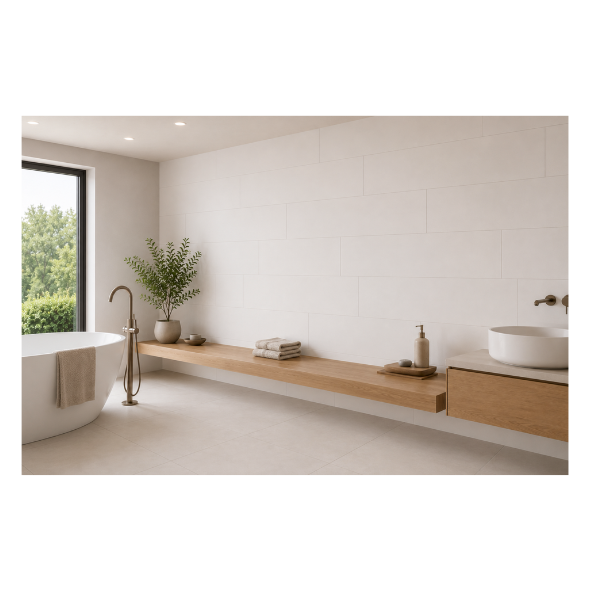 Azulejo Blanco Mate 30x60